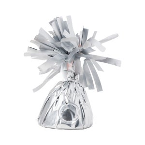 풍선 무게추 140g 무광 실버 12개한팩