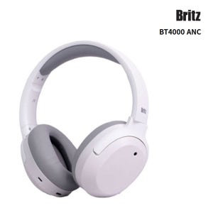 블루투스헤드셋 무선헤드폰 BT4000 ANC 화이트 브리츠 헤드셋
