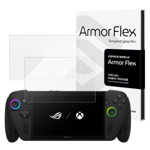 ROG Xbox Ally X 호환 아머 플렉스 프로텍시온 9H 강화유리 액정보호필름 2매입