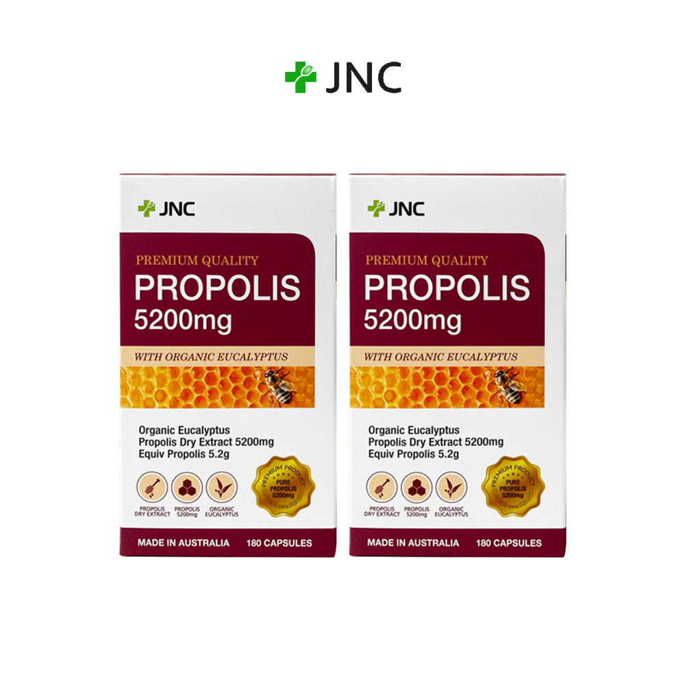 <b>JNC</b> 프로폴리스 5200mg 면역 <b>항산화</b> 영양제 180캡슐 2세트