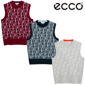 에코 골프웨어 여성 골프 조끼 로고 패턴 라운드 신보리 신축성 베스트 RCCSV20170