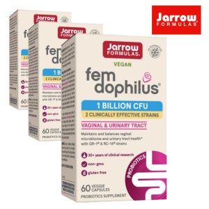 자로우포뮬러 우먼 펨 도피러스 유산균 10억 60캡슐 3통 상온보관가능