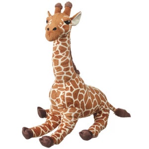 산들뢰파레 봉제인형 기린 브라운 70cm 606.030.69