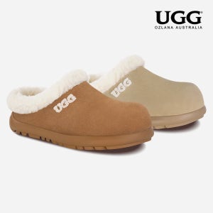 오즈라나 어그 호주 디아나 양털로고 시어링 슬립온 슬리퍼 OZ1010