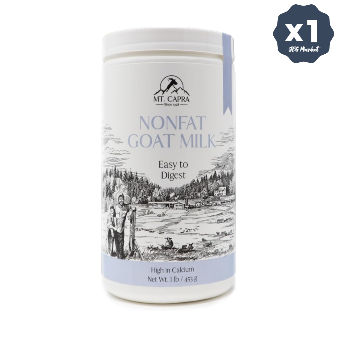 <b>Mt</b> <b>Capra</b> NONFAT GOAT MILK 논팻 염소우유 분말 453g