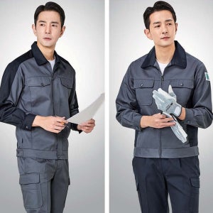 피오젠 봄 가을 사계절 작업복 춘추 점퍼 세트 PS-J405 J407 작업복 춘추복 단체복