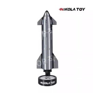 NIKOLATOY SpaceX 로켓 우주선 모형 1:200 불꽃 피규어 선물 장난감