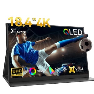 EViCiV 3.5세대 Ultra4K 18인치 커버형 사무전용/크리에이터 휴대용 포터블 보조 듀얼모니터