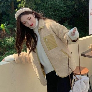후리스점퍼 3컬러 양털자켓 후리스 플리스 뽀글이자켓 털점퍼 털자켓