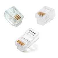 RJ45 RJ12 RJ11 100개 랜선 플러그랜잭 rj45잭 전화선