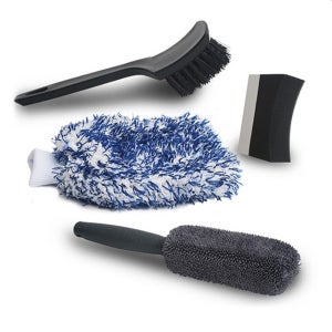 손 세차 용품 셀프 차량 청소 용품 브러쉬 도구 세트 패키지
