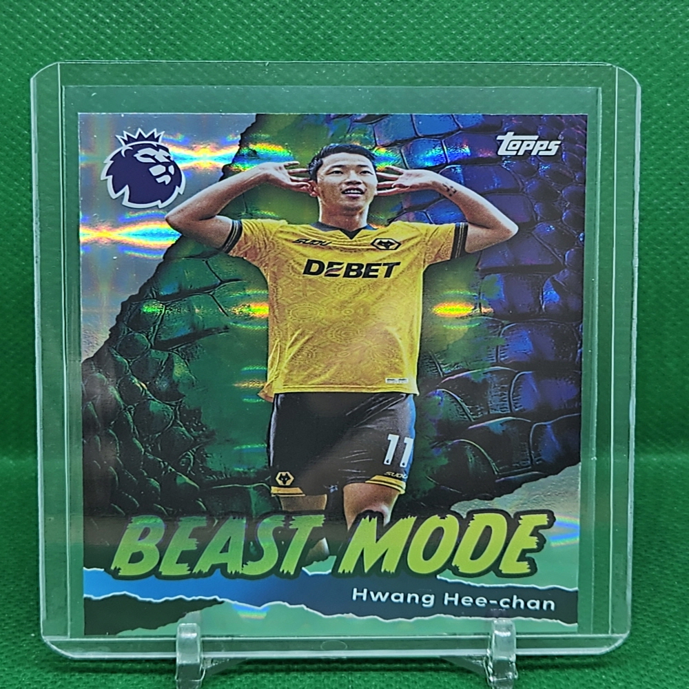 25-26 탑스 EPL 황희찬(울버햄튼) Beast Mode 카드