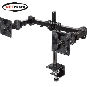 강원전자 3단 관절형 듀얼 모니터 거치대 NMA-LM56