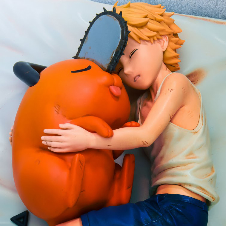 [26년 4월말-예약]반프레스토 체인소맨 브레이크타임 4탄 덴지 & 포치타 피규어