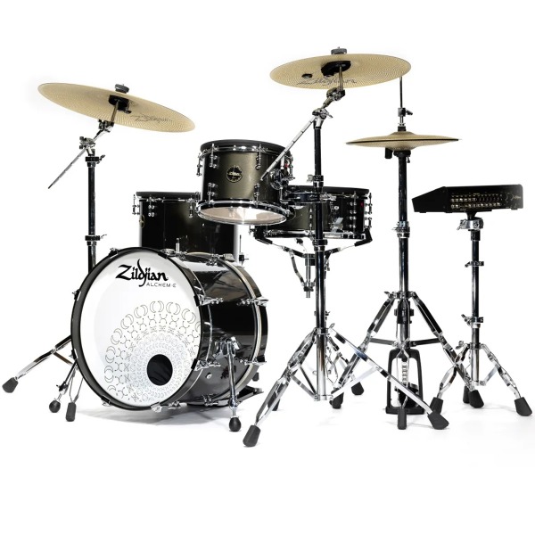 Zildjian 질젼 어쿠스틱 전자드럼 알케미 골드 ZAG