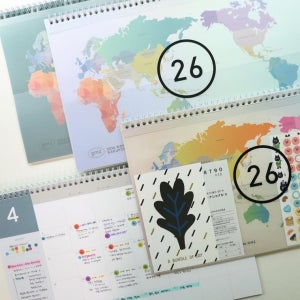 건망증 GMZ 2026 월드와이드 스케줄러 날짜형 v.18