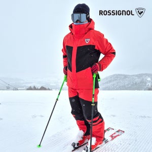 2526 로시놀 스키복 셋트 데모팀웨어 RED X BLACK