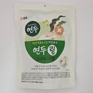 샘표 연두링 코인육수 다시마표고야채 80g x 5개