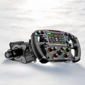 MOZA R9 V3 레이싱 휠 F1 게임장비 올인원 PC 자동차 FSR2 핸들