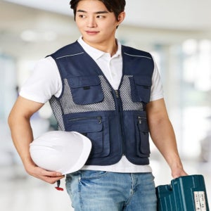 작업복 단체복 현장복 작업조끼 피오젠 망사,형광조끼 V110 V112 V113 V114