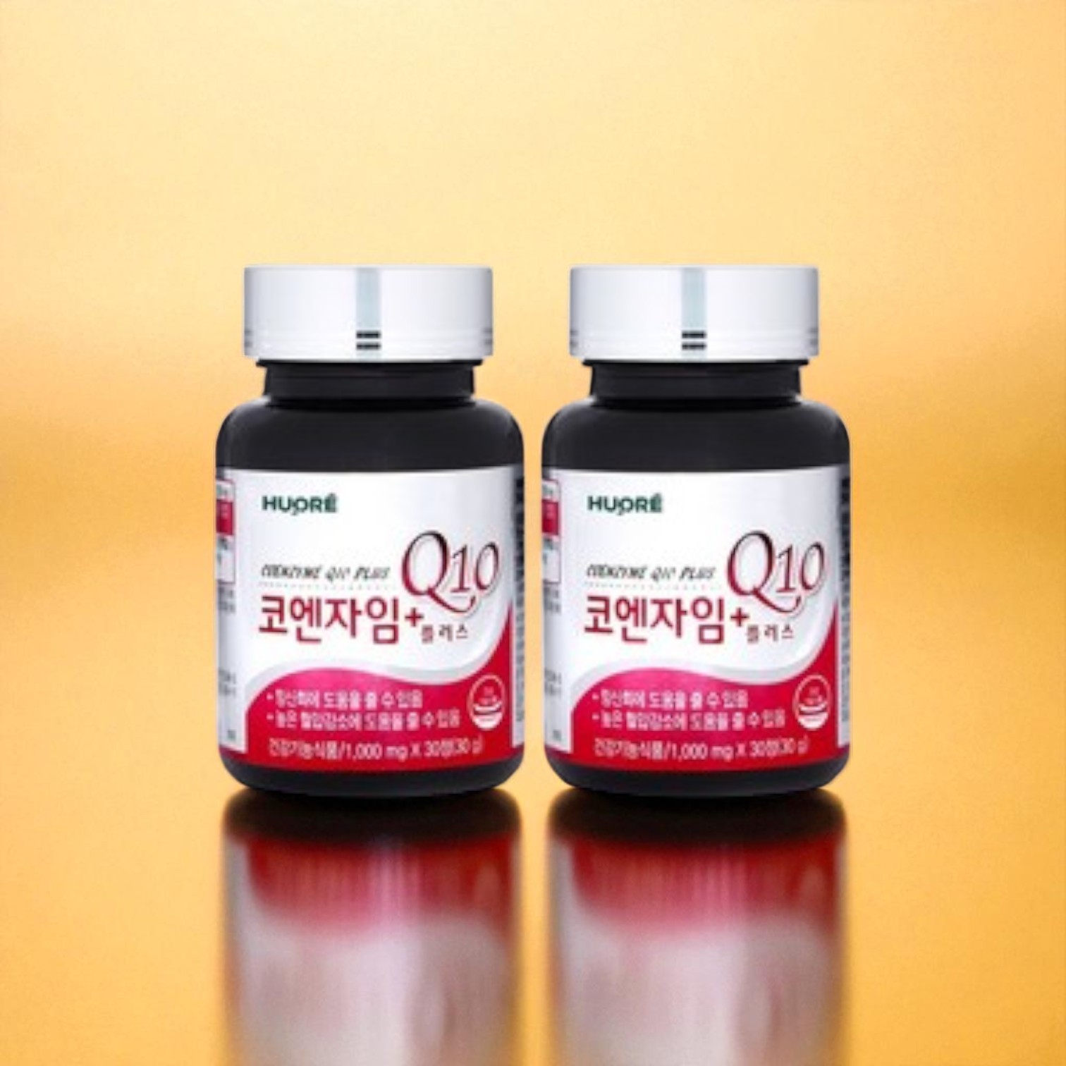 코엔자임Q10플러스 2병 내츄럴<b>가이아</b> 항산화 <b>심혈관</b>건강 30정 2개