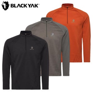 블랙야크 긴팔티 기모 집업 남성 리키안 ZTWU006