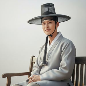 양반갓 선비 전통 한복 갓 저승사자 모자