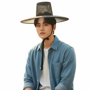 양반갓 선비 전통 한복 갓 저승사자 모자