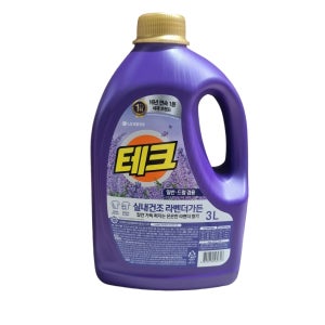 테크 실내건조 라벤더가든 일반 드럼 겸용 3L x2개