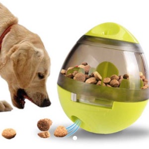 논다 타조알 타원 오뚜기 간식볼 강아지 고양이 자동급식 장난감