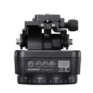 카메라 전동 헤드 짐벌 비디오 틸트 촬영 장비 회전 M4 짐벌 (기본)+세로 촬영판