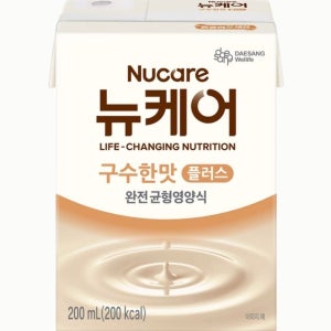 대상웰라이프 뉴케어 플러스 200ml x 24개 구수한 맛 환자식 영양 균형 보충식