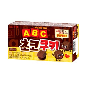 롯데제과 ABC초코쿠키 50g