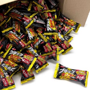 유라쿠 블랙썬더 미니바 초콜릿바 총 35개입 (개별포장) 대용량 초코바