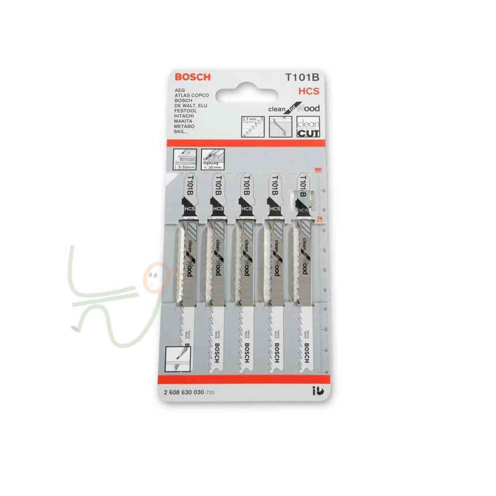 늘셋 목재용직소날T101B 5PCS 직소기날 전기톱날