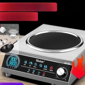 업소용 인덕션 히터 전기 냄비 하이라이터 레인지 콘케이브 K 3500W 노브 듀얼 시스템 단일 3500W