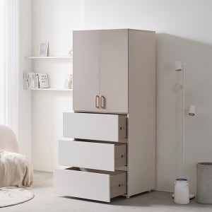 서랍 옷장 800 좁은방 서랍형 옷장 겸 이불장 키높이장