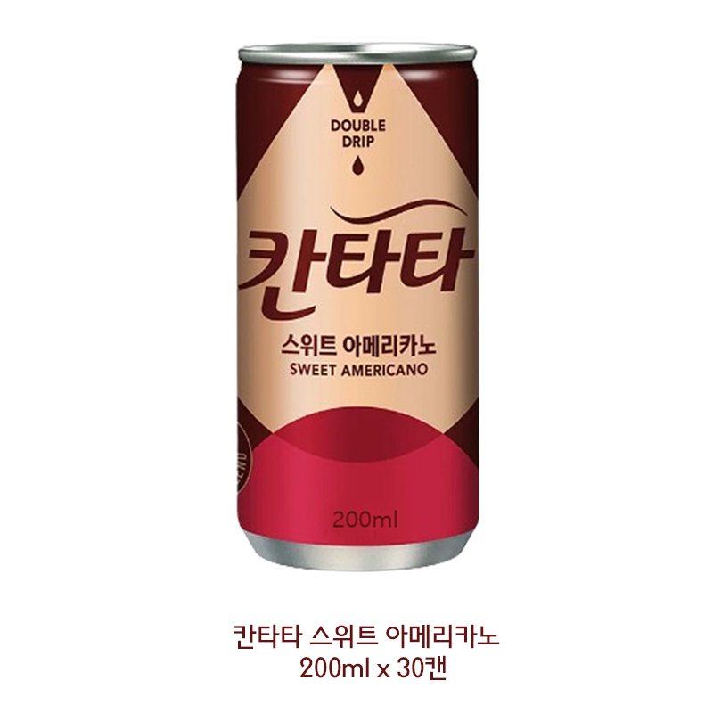롯데 칸타타 스위트아메리카노 아메리카노캔커피