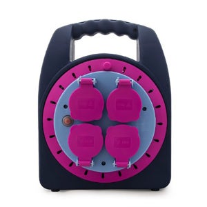 세이즈 X2M IP-10M-1.5SQ-핫핑크 릴선 연장코드선 캠핑 10M IP44등급