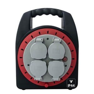 세이즈 X2M IP-10M-1.5SQ-레드 전기연장선 연장코드선 캠핑 공기순환 시스템 케이스형