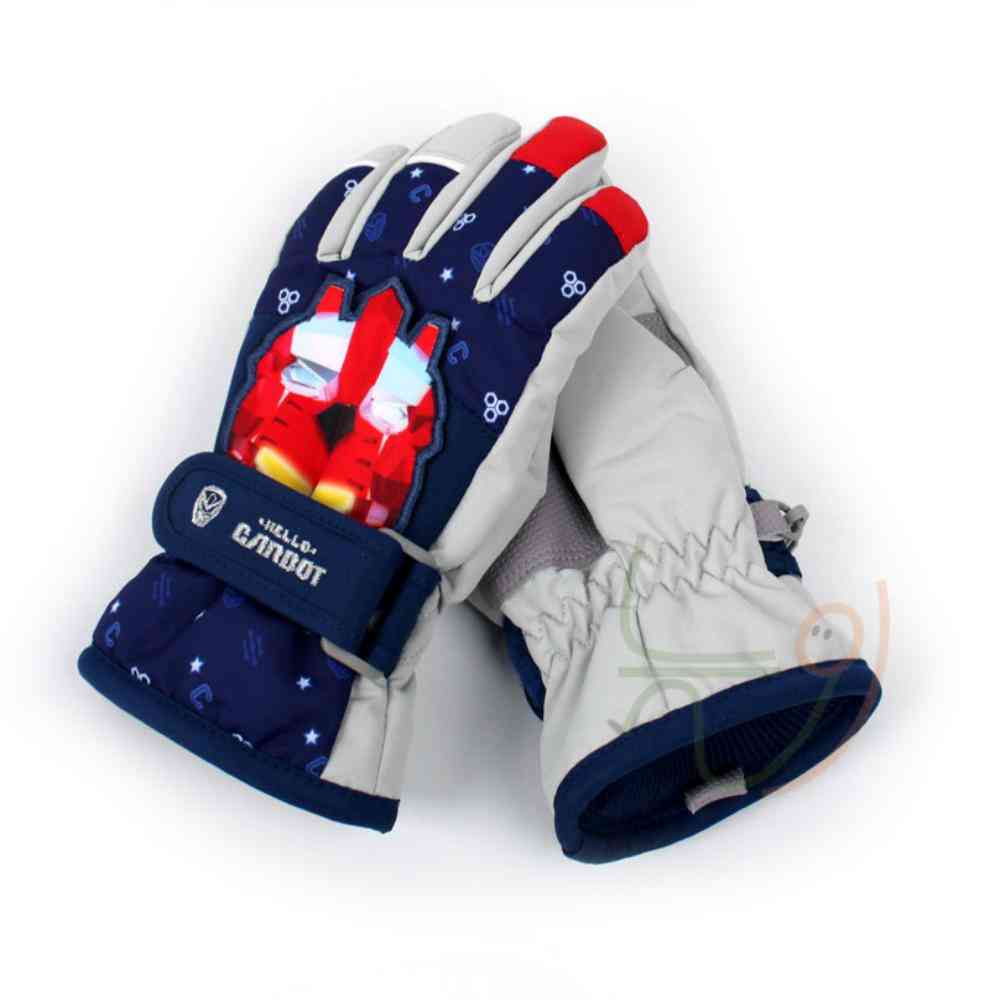 늘셋 헬로카봇13 하이퍼페이스 방한장갑 M 주니어스키장갑