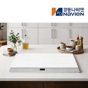 방문설치 1등급 3구 인덕션 슈퍼플렉스존 전기레인지 3.4kW ERI 3643 빌트인, 화이트 실버