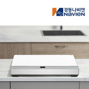방문설치 나비엔매직 1등급 3구 인덕션 슈퍼플렉스존 전기레인지 ERI 3643 8.5cm스탠드, 화이트 실버