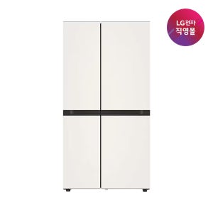 [LG전자 직영] LG 디오스 AI 오브제컬렉션 냉장고 S836MEE022 베이지