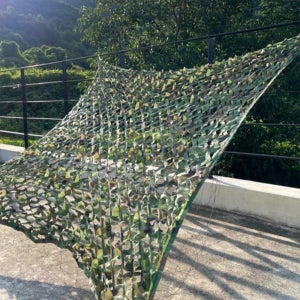 2X2 야외 캠핑 밀리터리 위장막 군대 군용 훈련 위장 그물 막 천 다용도 용품 소품