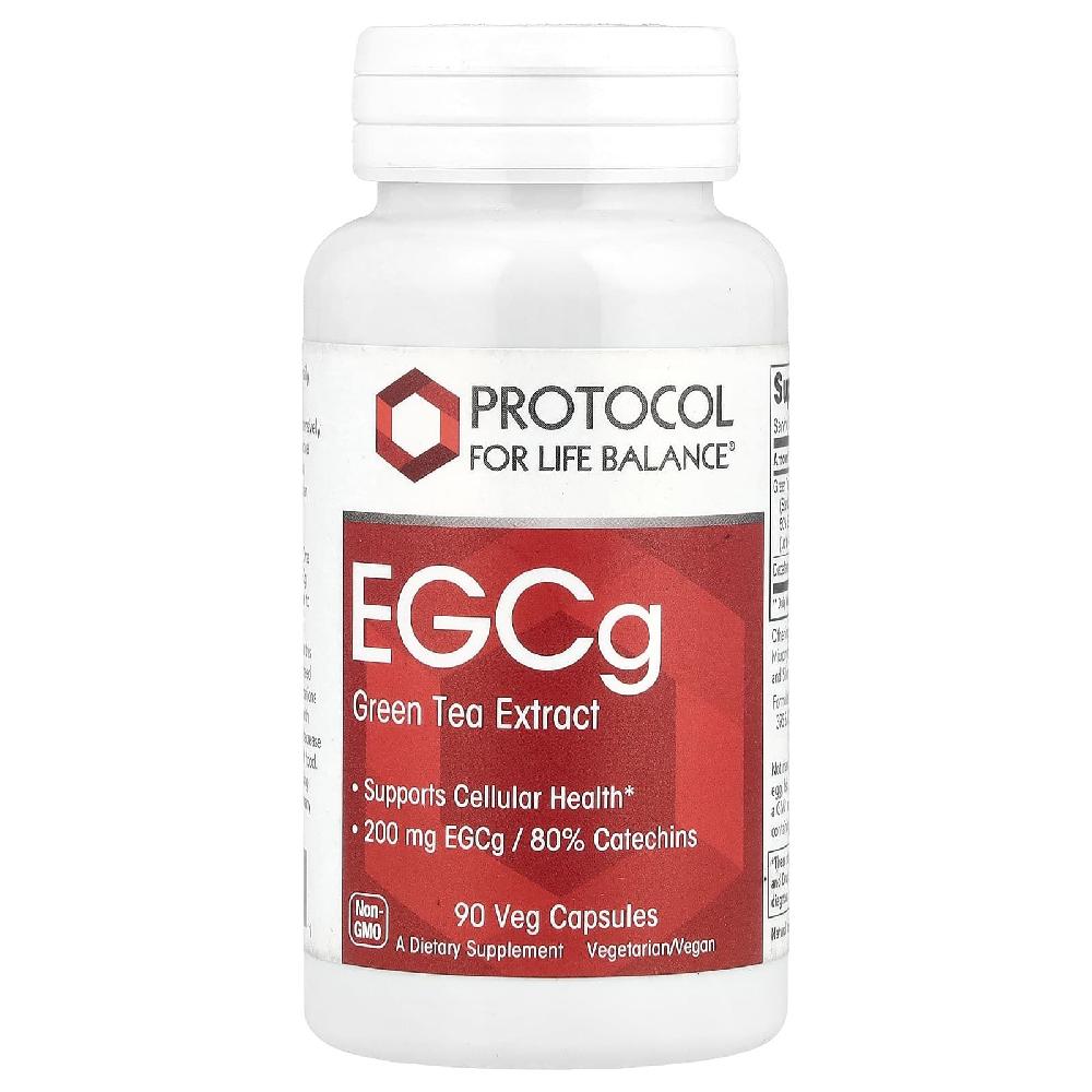 Protocol for Life Balance EGCG <b>녹차 카테킨</b> 추출물 90베지캡슐
