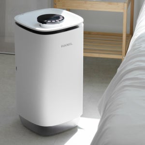 한일 자연기화식 온열 가습기 자동습도조절 대용량 가습기 8L HEH-8000