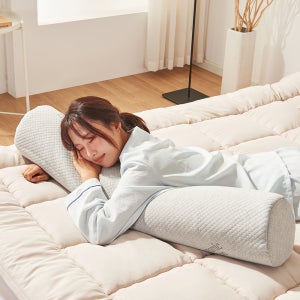 천연 라텍스 100% 소프 바디필로우 롱베개