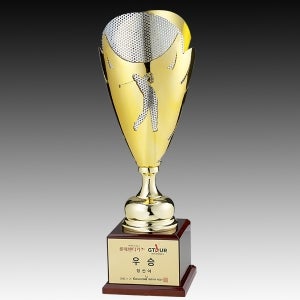 트로피 라플라스 골프 트로피 문구 로고제작 우승컵 금속 행사상품 기념식