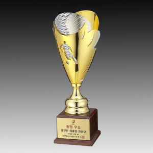 트로피 라플라스 축구 트로피 문구 로고제작 우승컵 금속 행사상품 기념식